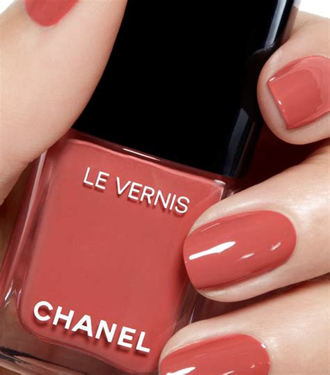 chanel rouge noir nail|chanel rouge cuir nail polish.